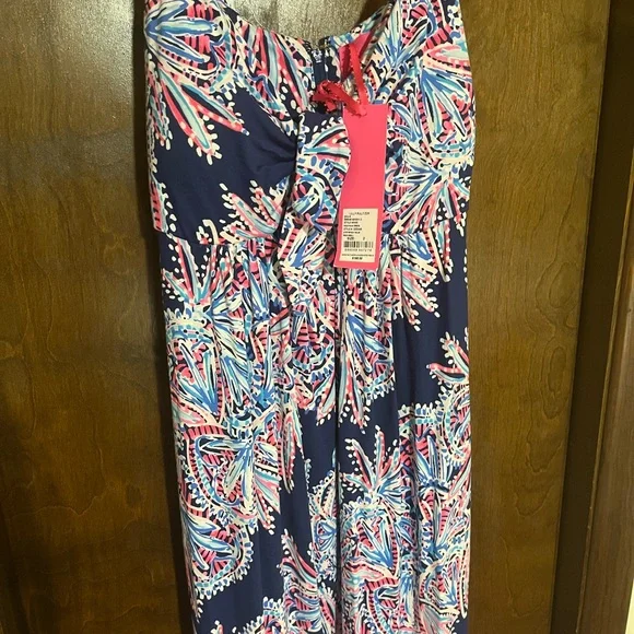 Lilly Pulitzer maxi in oyster bay blue 🦪👗☀️ - Picture 11 of 11